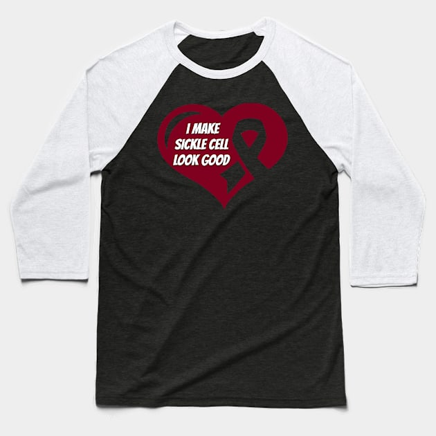 Sickle Cell Baseball T-Shirt by mikevdv2001